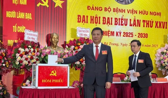 Đại hội Đảng bộ Bệnh viện Hữu Nghị lần thứ XXVI nhiệm kỳ 2025-2030 thành công tốt đẹp
