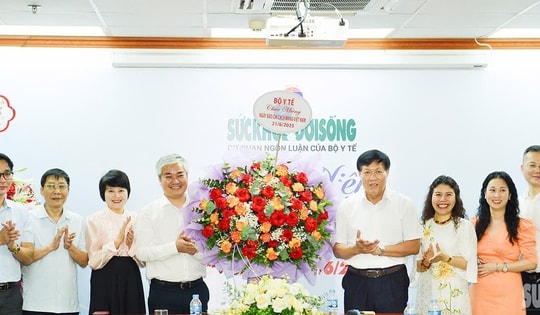 Thứ trưởng Đỗ Xuân Tuyên: Báo SK&ĐS tiếp tục phát huy các thành tựu trong công tác truyền thông y tế