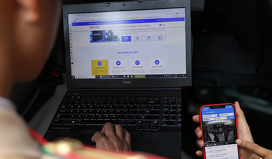 Camera hành trình trên xe khách ‘tố’ tài xế vi phạm