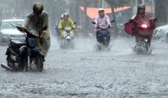 Miền Bắc bước vào đợt mưa rất lớn