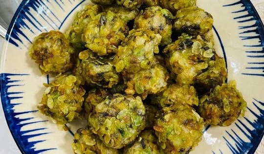 Bữa cơm thêm ngon nhờ chả cá thác lác chiên cốm giòn rụm