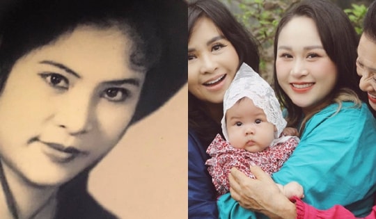 Mẹ ruột một nữ NSND làng nhạc: Thời trẻ nức tiếng tài sắc, U90 vẫn trẻ đẹp kinh ngạc