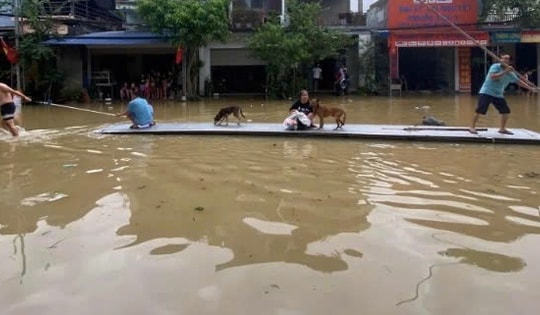 1 người chết, 3 người bị thương, sơ tán hàng trăm hộ dân do mưa lớn