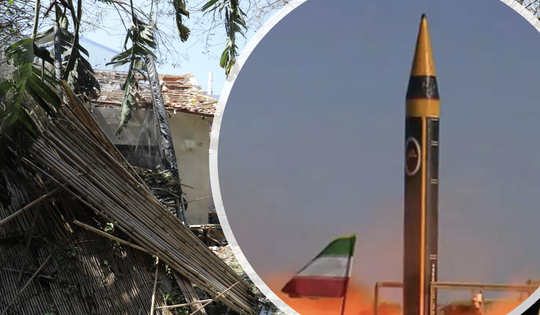 Iran phóng tên lửa với đầu đạn lớn chưa từng có tấn công Israel