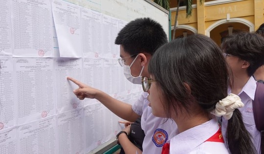 TP Hồ Chí Minh công bố điểm thi tuyển sinh lớp 10 năm học 2025-2026