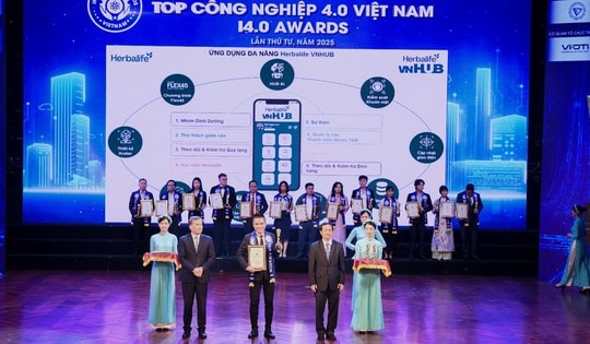 Herbalife Việt Nam đạt giải thưởng “Top Công Nghiệp 4.0” lần thứ 3 với Ứng dụng Herbalife VNHUB