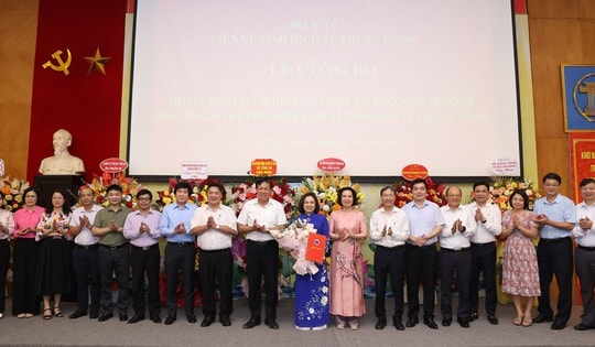 PGS.TS Dương Thị Hồng tiếp tục giữ chức Phó Viện trưởng Viện Vệ sinh dịch tễ Trung ương