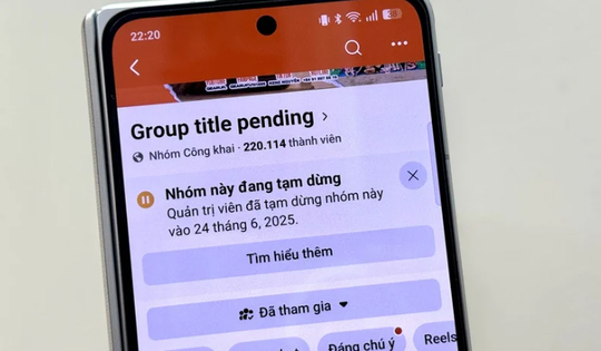 Xác nhận sự cố kỹ thuật khiến nhiều hội nhóm trên Facebook bị ngừng hoạt động
