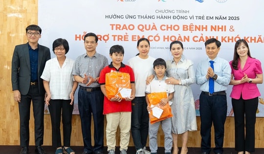Tặng quà 1.000 bệnh nhi và hỗ trợ cho trẻ có hoàn cảnh khó khăn tại 9 bệnh viện