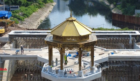Hà Nội: Độc đáo kiến trúc đập dâng giữ nước đầu tiên trên sông Tô Lịch