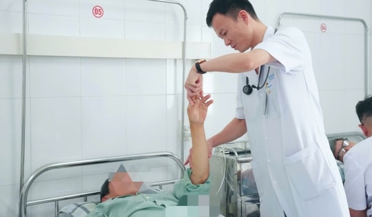 Chóng mặt, buồn nôn, người đàn ông ở Quảng Ninh phải nhập viện khẩn