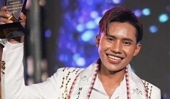 Lai Thai 'lột xác' sau phẫu thuật thẩm mỹ, vào top 5 Nam vương Campuchia