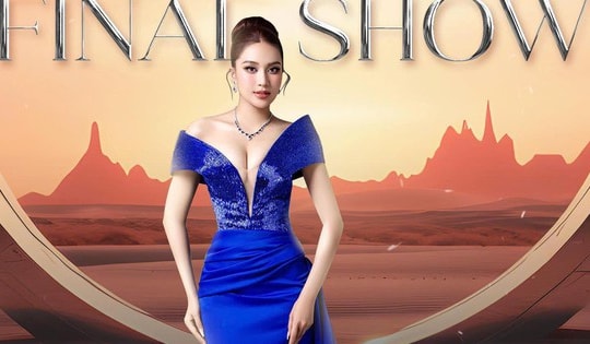 Đầm dạ hội của hoa hậu quê Hải Phòng tại chung kết Miss Supranational 2025