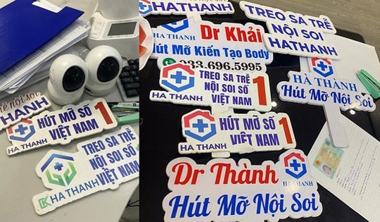 Xử lý cơ sở thẩm mỹ không phép mạo danh Bệnh viện Hà Thành