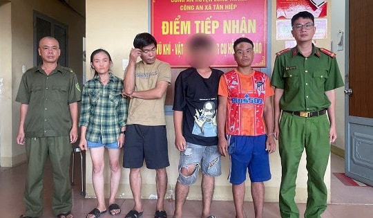 Đồng Nai: Bắt quả tang 4 thanh thiếu niên sử dụng trái phép chất ma túy trong khu tái định cư