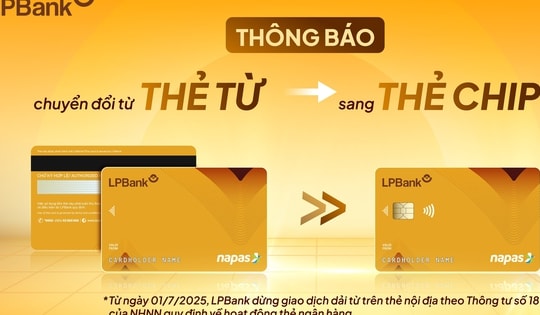 LPBank thông báo ngừng giao dịch dải từ trên thẻ ATM từ ngày 01/7/2025