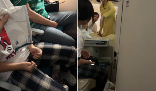 Giây phút căng thẳng của 2 bác sĩ trên chuyến bay TPHCM - Hà Nội cứu bé gái co giật