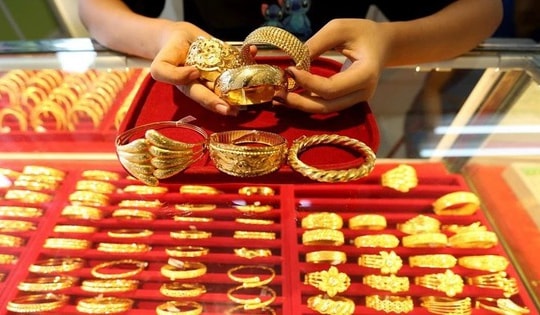 Giá vàng thế giới giảm 2,8% trong tuần qua do địa chính trị hạ nhiệt