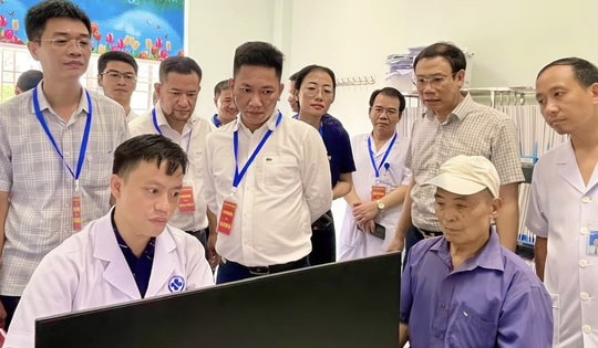 Trước ngày sáp nhập, Bệnh viện đa khoa Thái Bình triển khai bệnh án điện tử