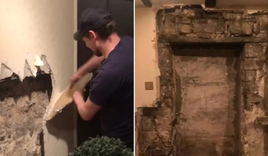 Cải tạo nhà bàng hoàng phát hiện cánh cửa bí ẩn dẫn đến nơi không ai ngờ tới