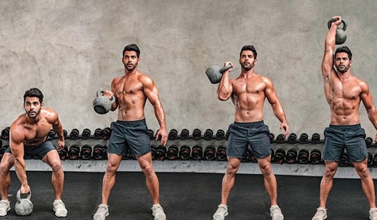 Bài tập với tạ ấm giúp tăng cơ, giảm mỡ