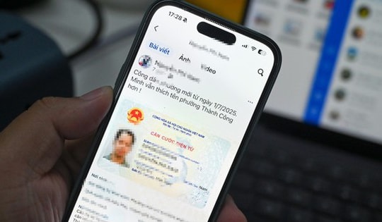 Cảnh báo trào lưu khoe ảnh căn cước trên VNeID sau khi cập nhật địa chỉ mới