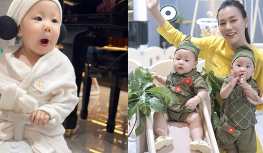 Con gái Phương Oanh - Shark Bình khoe nét hóm hỉnh khiến dân mạng phát sốt