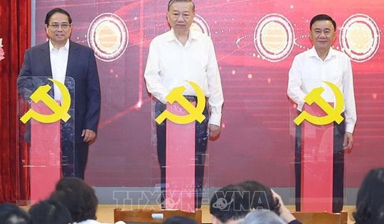 Tổng Bí thư Tô Lâm chủ trì hội nghị sơ kết về thực hiện Nghị quyết 57-NQ/TW