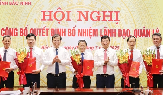Bắc Ninh bổ nhiệm 20 lãnh đạo sở, ban, ngành