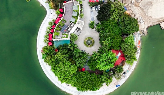 Cận cảnh bán đảo hồ Đống Đa sắp trở thành vườn hoa