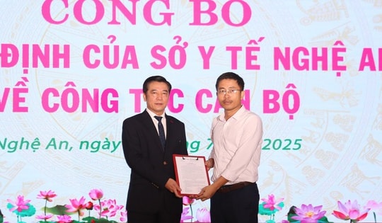 Bệnh viện Hữu nghị Đa khoa Nghệ An có tân Phó Giám đốc