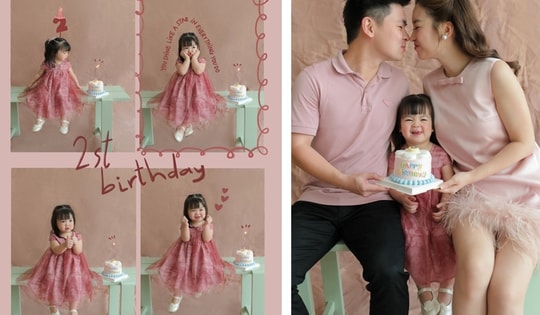 Tròn 2 tuổi, con gái Đỗ Mỹ Linh gây chú ý bởi khoảnh khắc đáng yêu