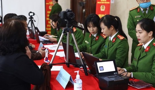54 điểm cấp Căn cước công dân tại Hà Nội
