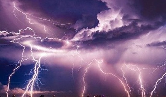 Các khu vực có khả năng xảy ra lốc, sét, mưa đá và gió giật mạnh ngày 5/7