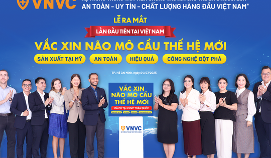 VNVC ra mắt vaccine não mô cầu thế hệ mới bảo vệ cả trẻ em và người cao tuổi