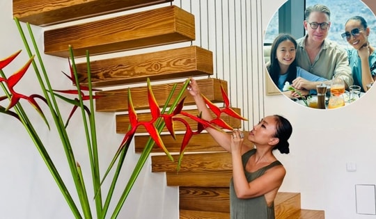 Đoan Trang khoe không gian bên trong căn hộ thông tầng ở TP HCM