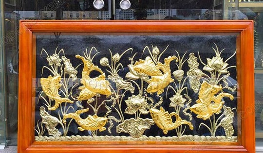 Treo tranh Cửu ngư quần hội trong nhà ở một số vị trí sau mang lại sự giàu có và thịnh vượng