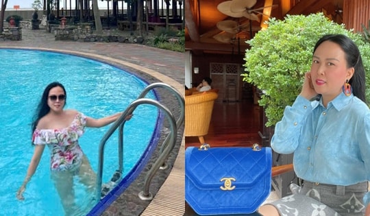 'Tình cũ' Quách Ngọc Ngoan diện bikini khoe sắc vóc nuột như gái đôi mươi