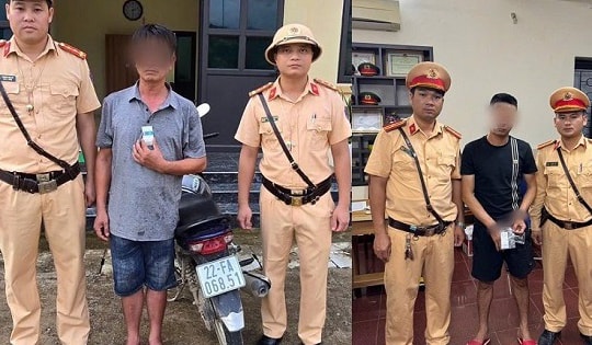 Tuyên Quang: Phát hiện nhiều người điều khiển mô tô trong cơ thể có ma túy