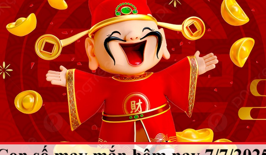Con số may mắn hôm nay 7/7 - chi tiết số tài lộc 12 con giáp ngày mới