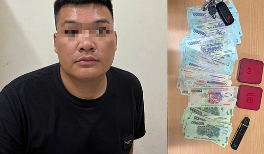 Công an Hà Nội bắt giữ đối tượng cướp tiệm vàng sau chưa đầy 6 tiếng gây án