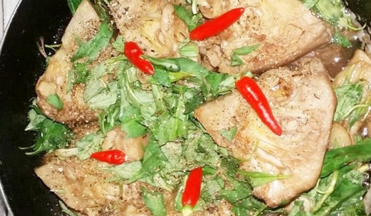 Mít kho rau răm thơm ngon, đậm đà cho bữa cơm gia đình