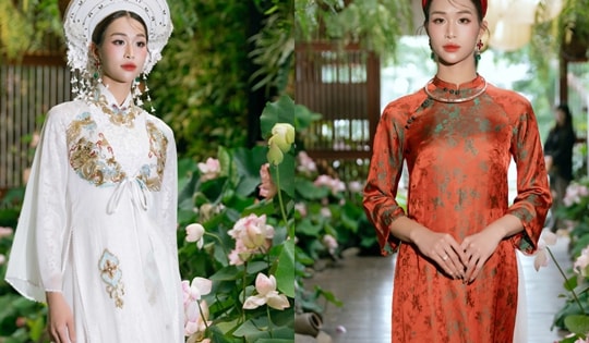 Ngắm nét nữ tính của á hậu chuyển giới trong show của NTK Cao Minh Tiến