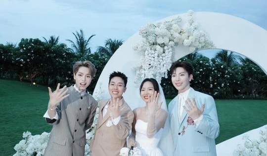 Ca sĩ Đức Phúc, Erik dự đám cưới lãng mạn của Kai Đinh