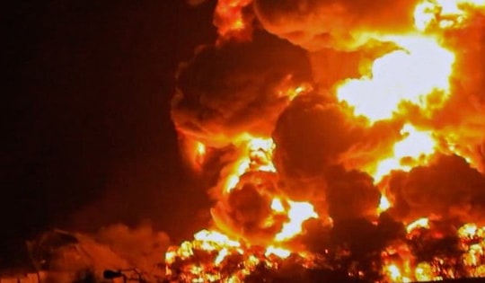 Israel phát động chiến dịch 'Cờ đen' không kích dữ dội Houthi