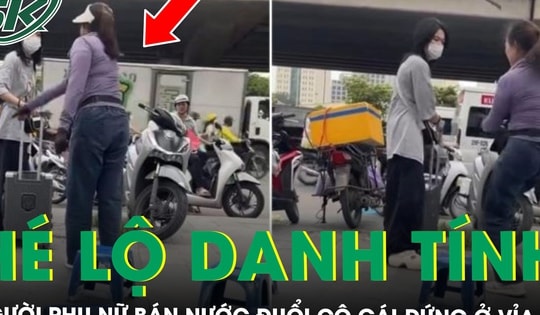 Hé lộ danh tính người phụ nữ bán nước xua đuổi cô gái đứng trên vỉa hè ở bến xe Mỹ Đình