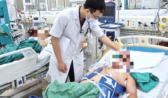 Cứu sống bệnh nhân mất ý thức khi đang sửa bồn nước nghi do điện giật