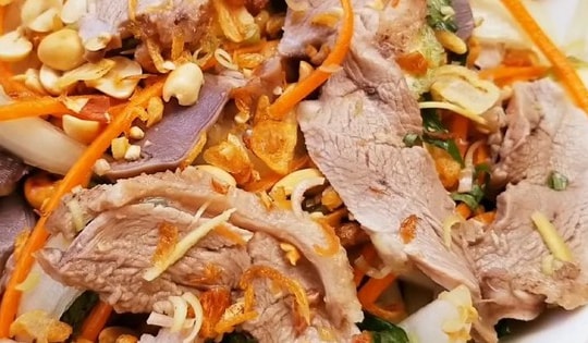 Đây mới là cách làm gỏi vịt rau răm chuối xanh chua chua ngọt ngọt ngon khó cưỡng