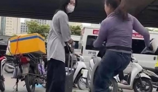 Phạt 2,5 triệu đồng người bán trà đá đuổi cô gái ở Bến xe Mỹ Đình