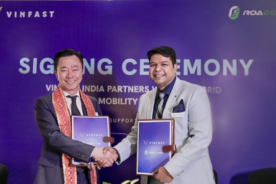 VinFast hợp tác với RoadGrid đẩy mạnh hạ tầng sạc và dịch vụ hậu mãi tại Ấn Độ